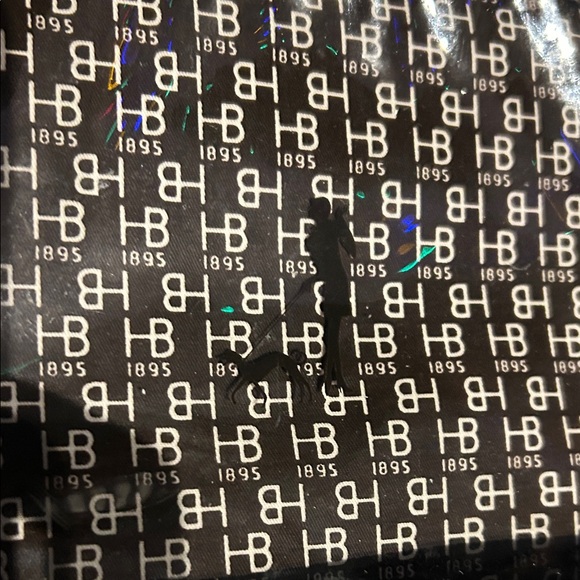 HENRI Bendel Striped Brown and White Travel Bag Preloved EUC/GUC - Picture 12 of 17